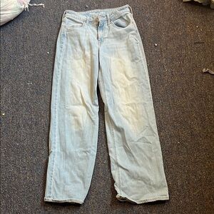 Old navy high rise wow wide leg jeans
